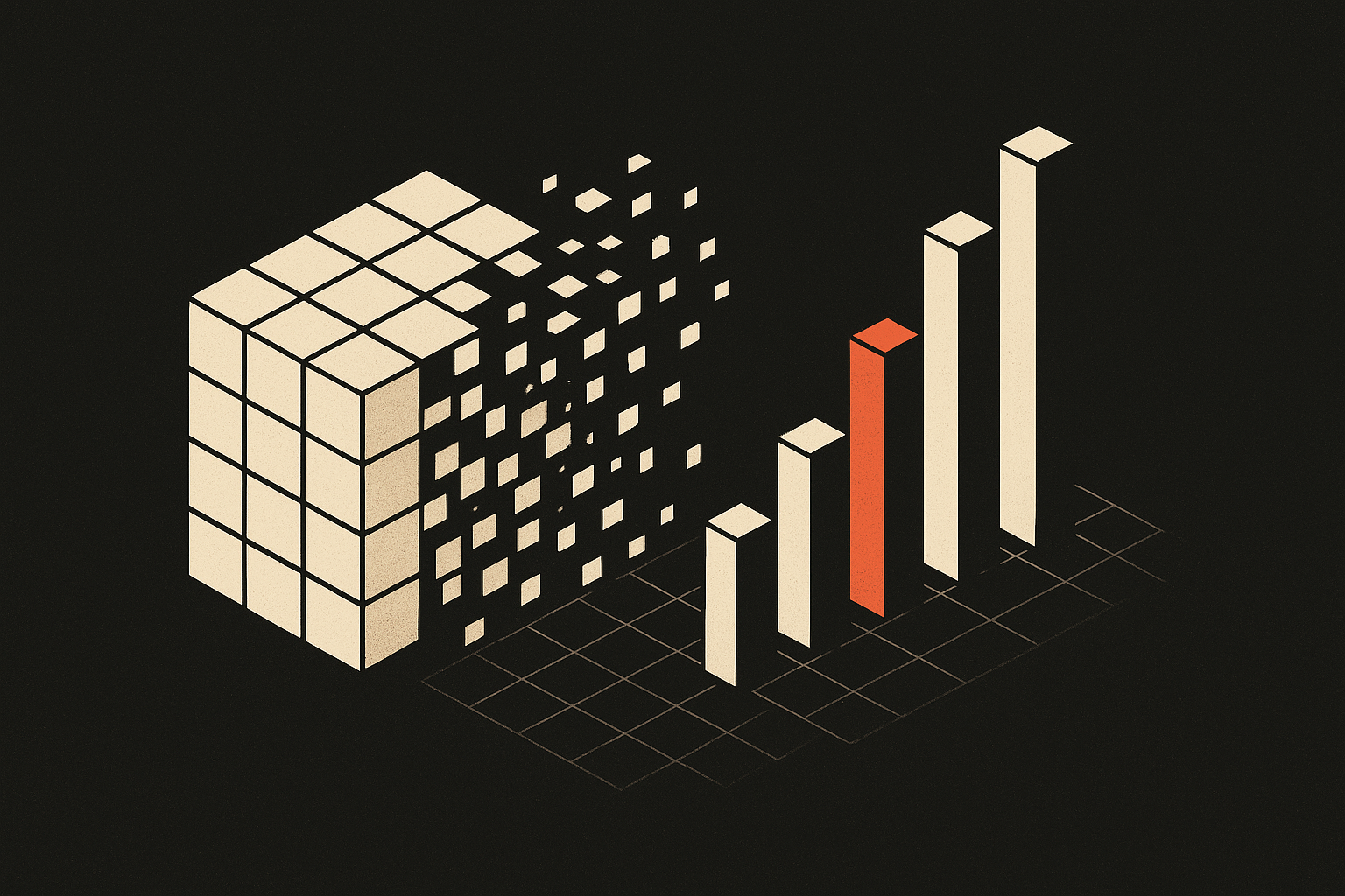 Abstract editorial illustration for: Databricks Community: New Forum for Data Engineering Discussions